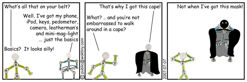 Gotham City's own Blogger! Utility Belt